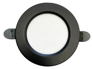 LED Podhľadové svietidlo LED/7,5W/230V 4000K čierna