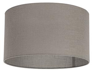 Tienidlo lampy taupe bavlna 35/35/20