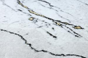 Dywany Łuszczów AKCIA: 140x190 cm Kusový koberec Gloss 529A 53 3D mramor ivory/beige - 140x190 cm