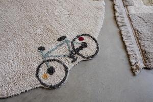 Lorena Canals koberce Kusový koberec Eco City Wheels - 140x140 (priemer) kruh cm
