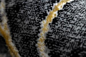 Dywany Łuszczów Kusový koberec Gloss 529A 82 3D mramor black/grey - 200x290 cm