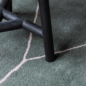 Zelený vlnený koberec 120x154 cm Shape - Mette Ditmer Denmark