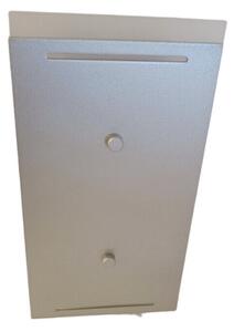 Telefunken 307704TF - LED Vonkajšie nástenné svietidlo 2xLED/3W/230V IP44 strieborná