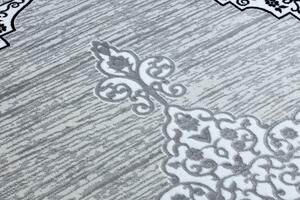 Dywany Łuszczów Kusový koberec Gloss 8490 52 Ornament ivory/grey - 80x150 cm