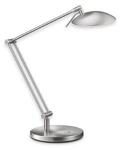 Stolná LED lampa Coira, matný nikel