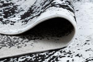 Dywany Łuszczów Kusový koberec Gloss 8493 78 Vintage grey/black - 80x150 cm