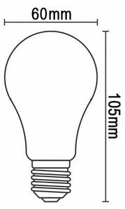 LED Žiarovka FILAMENT A60 E27/12W/230V 3000K