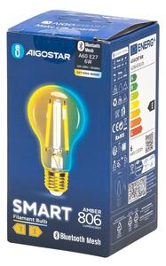 LED Žiarovka FILAMENT A60 E27/6W/230V 2700-6500K - Aigostar