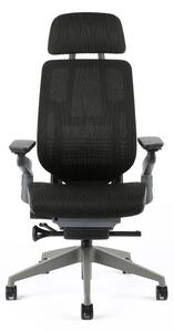 Kancelárska ergonomická stolička Office Pro KARME MESH — viac farieb Červená melírovaná