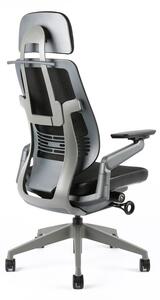Kancelárska ergonomická stolička Office Pro KARME MESH — viac farieb Červená melírovaná