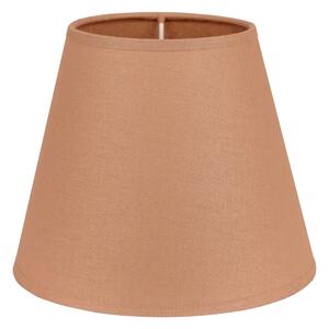 Duolla - Tienidlo k stolnej lampe SOFIA XS E14 pr. 18,5 cm hnedá