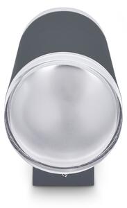 Brilagi - Vonkajšie nástenné svietidlo MATERA 2xGU10/30W/230V antracit IP54