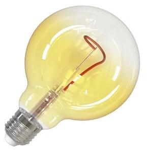 LED Žiarovka FILAMENT SHAPE G95 E27/4W/230V 1800K žltá