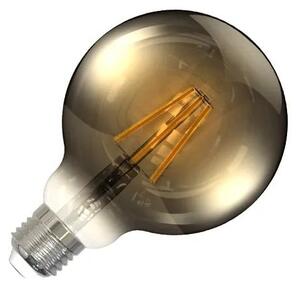LED Žiarovka FILAMENT SMOKE G95 E27/4W/230V 2000K