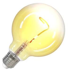 LED Žiarovka FILAMENT SHAPE G95 E27/4W/230V 1800K žltá