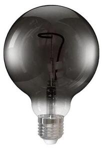 LED Žiarovka FILAMENT SHAPE G95 E27/4W/230V 1800K dymová