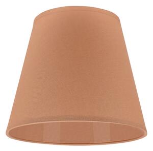 Duolla - Tienidlo k stolnej lampe SOFIA XS E14 pr. 18,5 cm hnedá