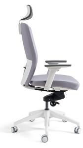 Kancelárska ergonomická stolička BESTUHL J2 WHITE SP — viac farieb, s podhlavníkom Zelená 203