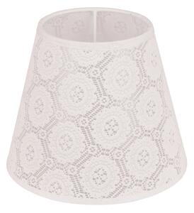 Duolla - Tienidlo k stolnej lampe SOFIA XS E14 pr. 18,5 cm biela