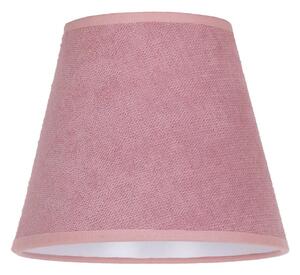 Duolla - Tienidlo k stolnej lampe SOFIA XS E14 pr. 18,5 cm ružová