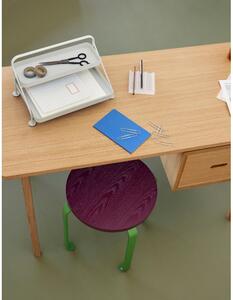 Pracovný stôl v dekore duba 57x120 cm Architect - Hübsch