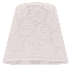 Duolla - Tienidlo k stolnej lampe SOFIA XS E14 pr. 18,5 cm biela