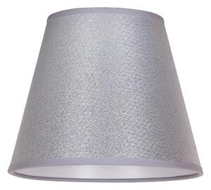 Duolla - Tienidlo k stolnej lampe SOFIA XS E14 pr. 18,5 cm strieborná