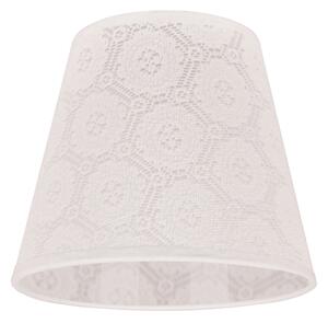 Duolla - Tienidlo k stolnej lampe SOFIA XS E14 pr. 18,5 cm biela