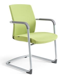 Rokovacia stolička Office More JCON WHITE — viac farieb, nosnosť 120 kg Červená