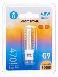 LED Žiarovka G9/4,8W/230V 3000K - Aigostar
