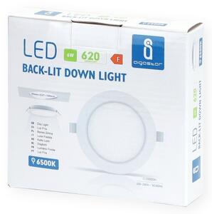 Aigostar - LED Podhľadové svietidlo LED/6W/230V 6500K pr. 11,8 cm biela