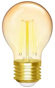 LED Stmievateľná žiarovka FILAMENT G45 E27/4,5W/230V 2700-6500K Wi-Fi - Aigostar