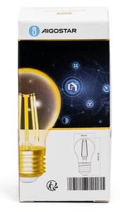 LED Stmievateľná žiarovka FILAMENT G45 E27/4,5W/230V 2700-6500K Wi-Fi - Aigostar