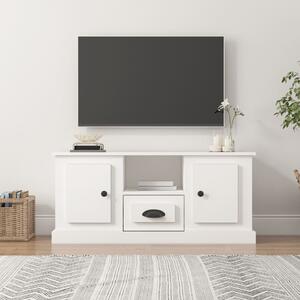 TV skrinka biela 100x35,5x45 cm kompozitné drevo