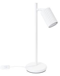 Sollux SL.1548 - Stolná lampa KARBON 1xGU10/10W/230V biela