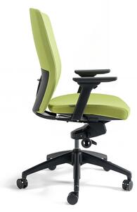 Kancelárska ergonomická stolička BESTUHL J2 BP — viac farieb, bez podhlavníka Čierna 201