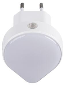 Kanlux 37396 - LED Orientačné svietidlo so senzorom do zásuvky ULOV LED/0,5W/230V