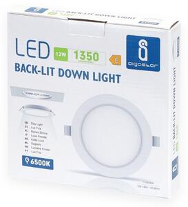 Aigostar - LED Podhľadové svietidlo LED/12W/230V 6500K pr. 17,5 cm biela