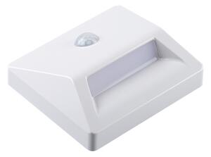 Kanlux 37392 - Zapustené LED svietidlo so senzorom LED/0,3W/3xAAA IP54 biela