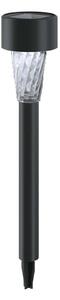 Aigostar - LED Solárna lampa LED/0,006W/1,2V 29,5 cm čierna 6500K IP44