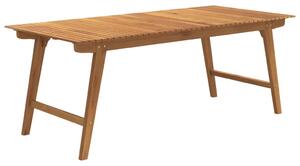 Záhradný stôl 200x90x75 cm akáciový masív