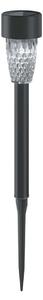 Aigostar - LED Solárna lampa LED/0,006W/1,2V 29,7 cm čierna 6500K IP44