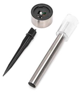 Aigostar - LED solárna lampa LED/0,006W/1,2V 29,5 cm chróm 6500K IP44
