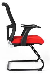 Rokovacia stolička Office Pro THEMIS MEETING — viac farieb Červená TD-14