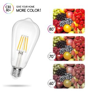 LED Žiarovka FILAMENT ST64 E27/4W/230V 2700K - Aigostar