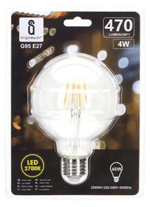 LED Žiarovka FILAMENT G95 E27/4W/230V 2700K - Aigostar
