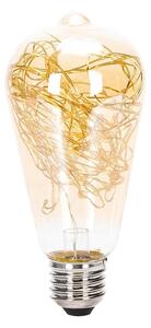 LED Žiarovka FILAMENT ST64 E27/1,2W/230V 2500K - Aigostar
