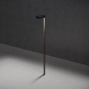 KLEWE LED solárne svetlo LINK bez tyče, antracitová farba, IP65