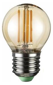 LED Žiarovka CLASIC AMBER G45 E27/4W/230V 2200K - Brilagi