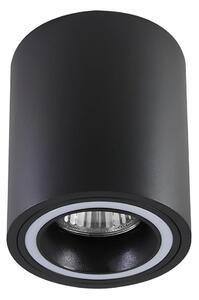 Rabalux 71160 - Bodové svietidlo KOBALD 1xGU10/25W/230V guľatý čierna